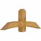Ekena Millwork Bellingham Rough Sawn Timber Gable Bracket, Western Red Cedar, 60"W x 22"H x 6"D x 6"F, 9/12 Pitch GBW060X22X0606BEL00RWR - alternate 4